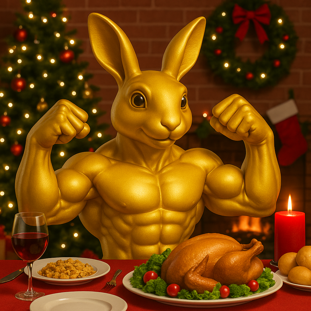 Egészséges férfi az ünnepek alatt