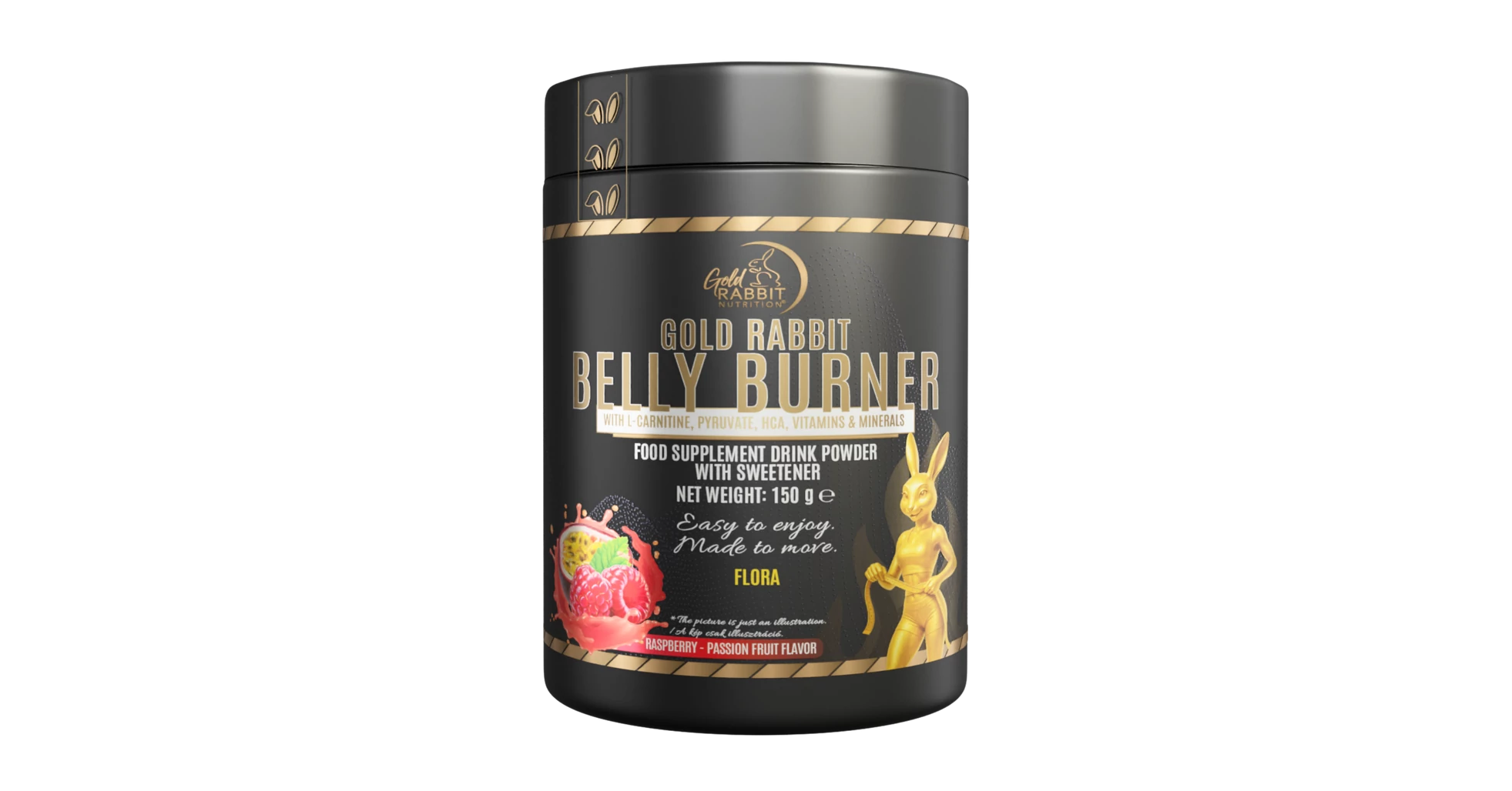 GR Belly Burner 150g Raspberry-Passion | Gold Rabbit®