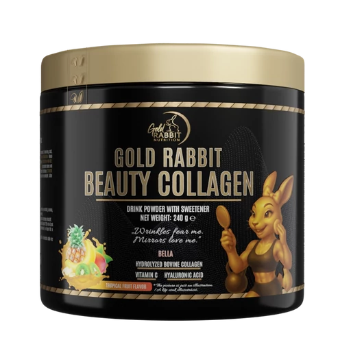 Collagen 10.000mg – Hidrolizált kollagén por, Trópusi gyümölcs ízben (240g)