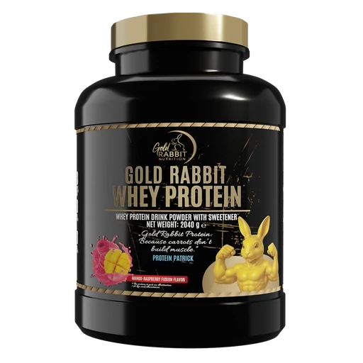 Whey Protein – Prémium fehérjepor - Málna Mangó ízben (2040g)