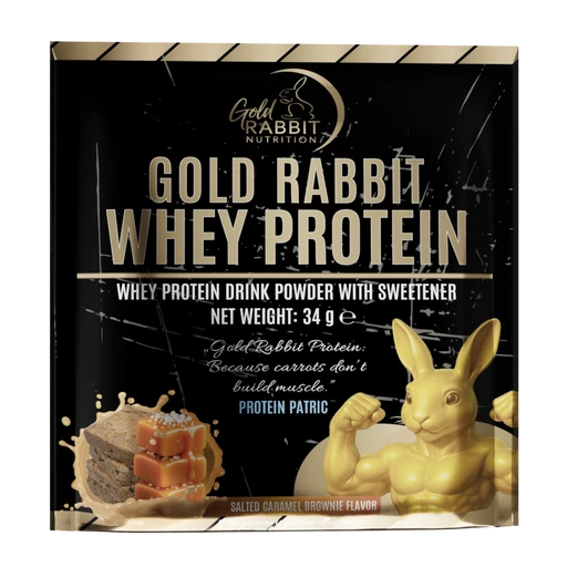 Whey Protein – Prémium fehérjepor - Sós Karamell Brownie (34g)