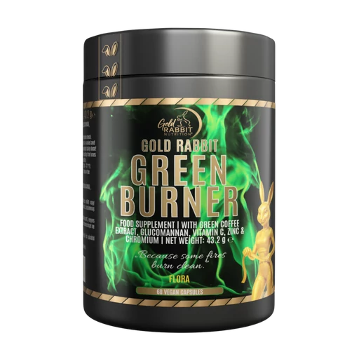 Green Burner kapszula, zöld kávé kivonattal, cinkkel és krómmal