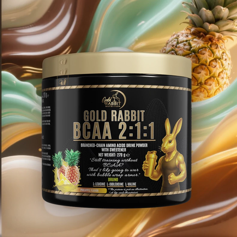 BCAA 2:1:1, Ananász ízben (270g)