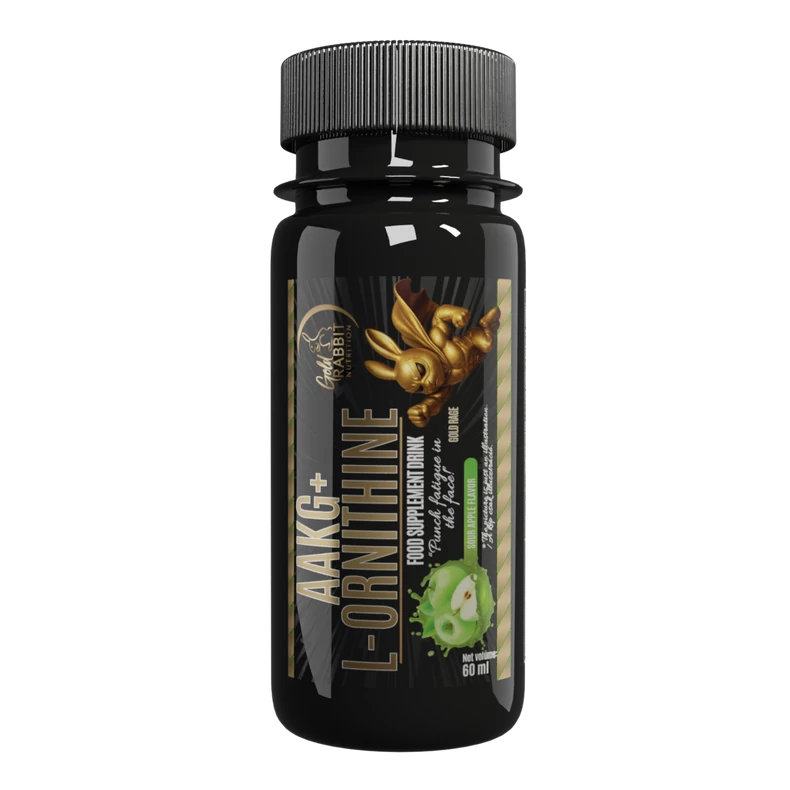 AAKG + L-ornithine SHOT- Zöldalma ízben, 2 kiszerelésben