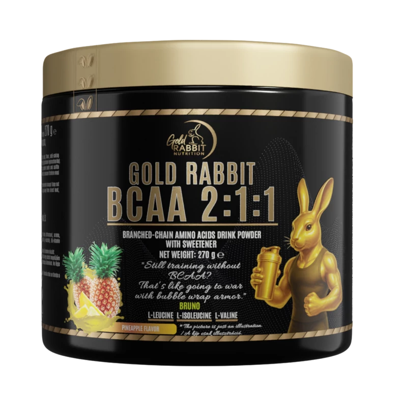 BCAA 2:1:1, Ananász ízben (270g)