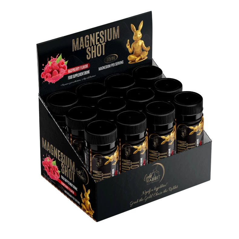 12 db. Magnézium Shot kínálódobozban - Málna ízben
