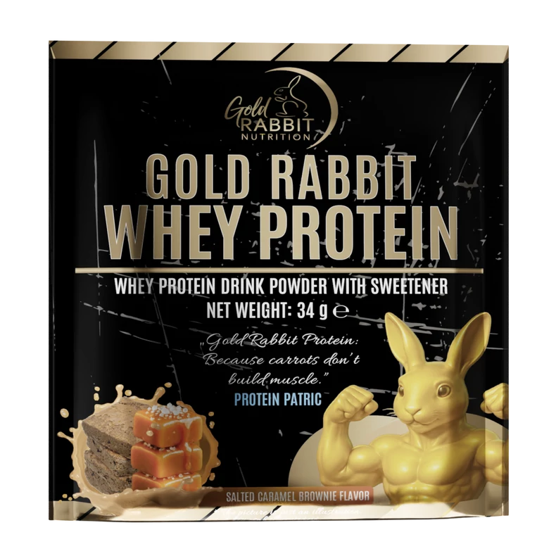 Whey Protein – Prémium fehérjepor - Sós Karamell Brownie (34g)