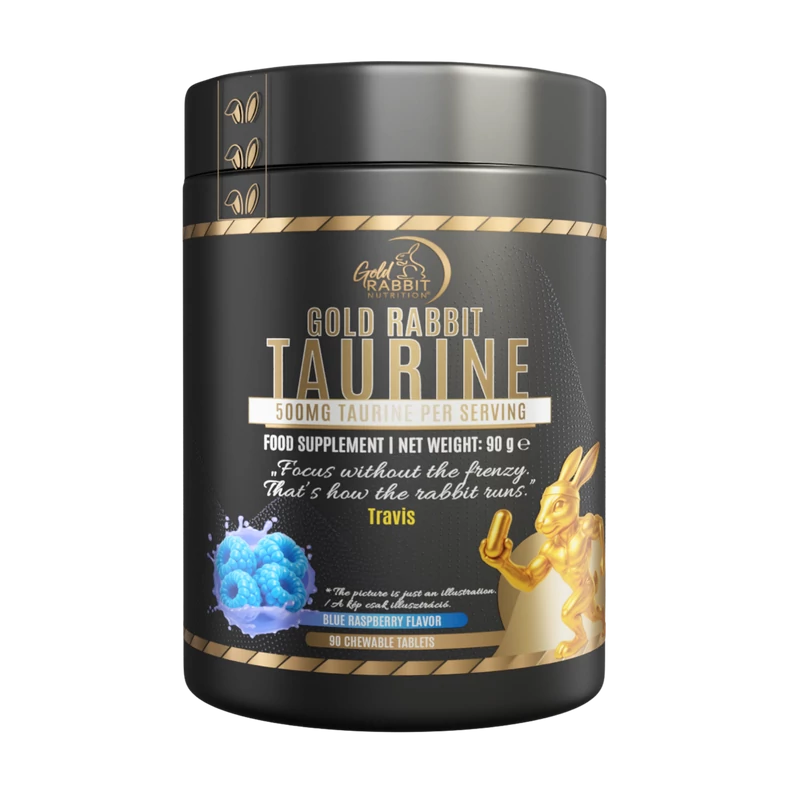 Taurin energia- rágótabletta - Blue Raspberry íz 
