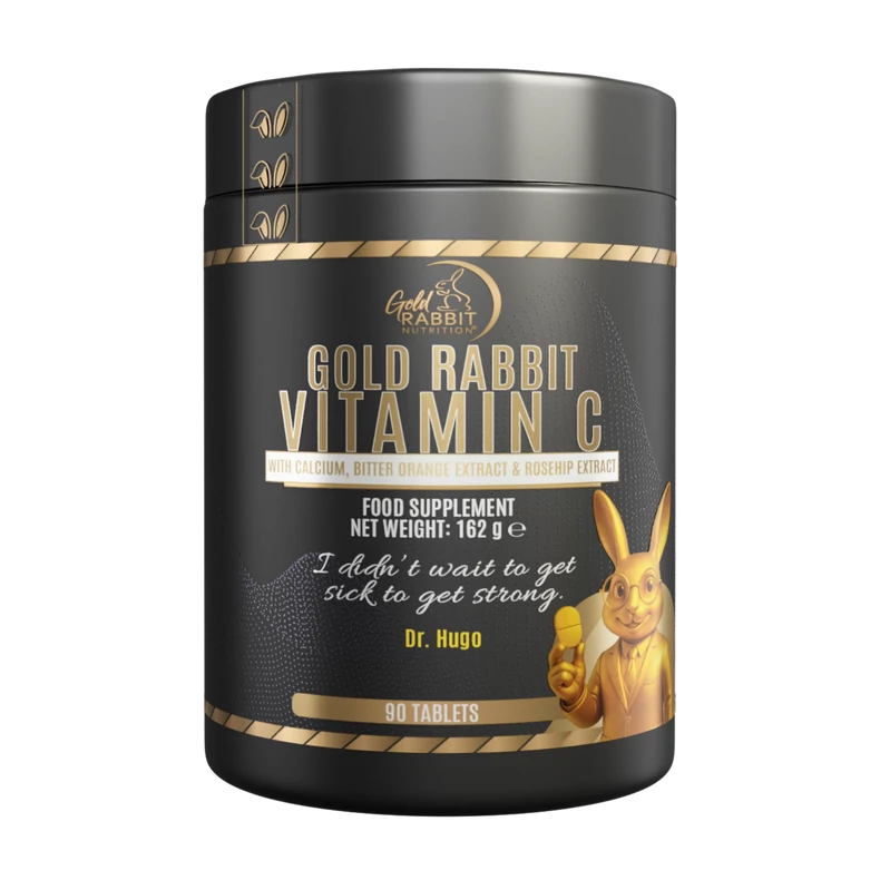 C-vitamin 1000 mg tabletta, csipkebogyóval és kálciummal - 90 szemes