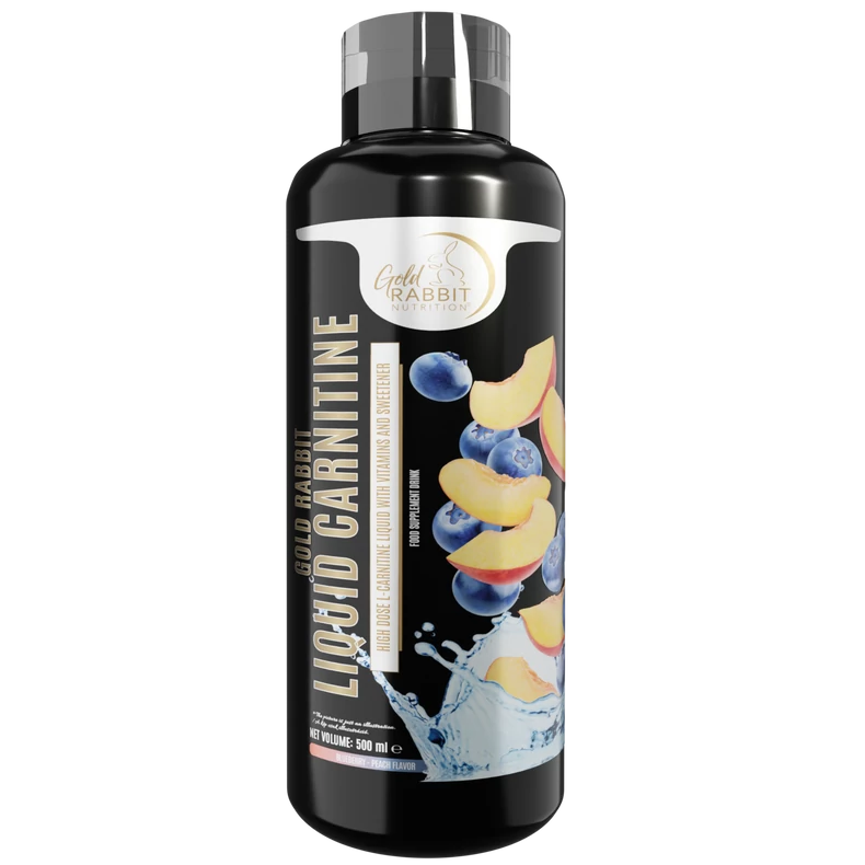 L- Carnitine Liquid Áfonya - Barack ízben (500ml)